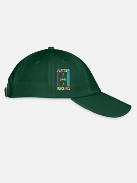 Autism - Baseball Cap - bottle green