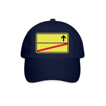 Ortsschild - Baseballkappe - Blau/Blau - Vorne
