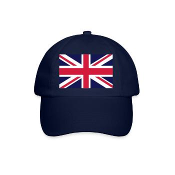 British Flag - Baseballkappe - Blau/Blau - Vorne