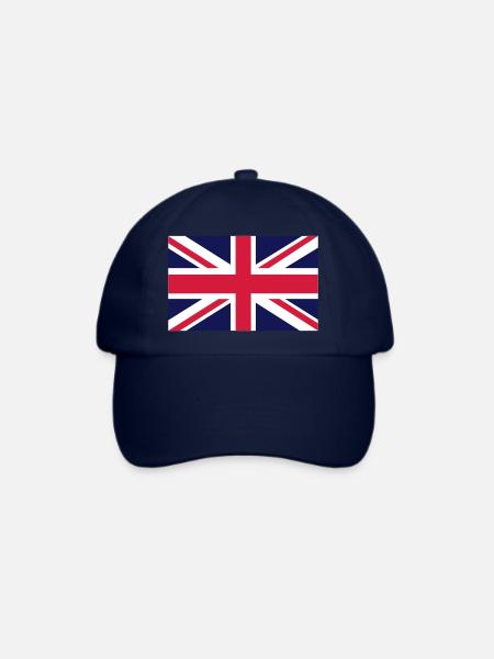 British Flag - Baseballkappe - Blau/Blau
