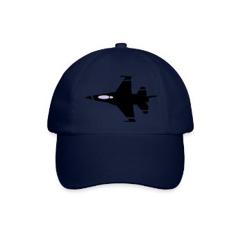 kampfjet - Baseballkappe - Blau/Blau - Vorne