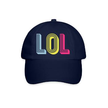 LOL - Baseballkappe - Blau/Blau - Vorne
