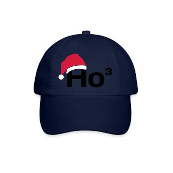 Ho Ho Ho - Baseballkappe - Blau/Blau - Vorne