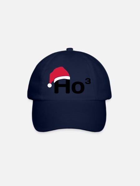 Ho Ho Ho - Baseballkappe - Blau/Blau