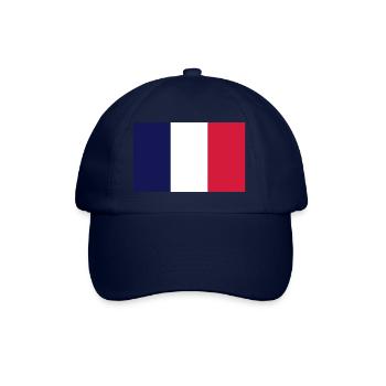 Frankreich - Baseballkappe - Blau/Blau - Vorne