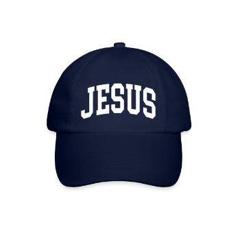 Jesus - Baseballkappe - Blau/Blau - Vorne