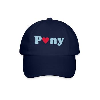 Pony - Baseballkappe - Blau/Blau - Vorne