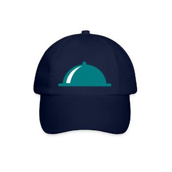 servieren - Baseballkappe - Blau/Blau - Vorne