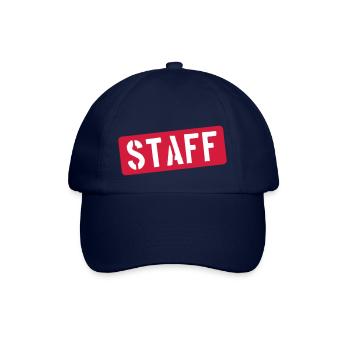 Staff - Baseballkappe - Blau/Blau - Vorne