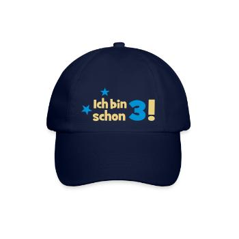 3 - Baseballkappe - Blau/Blau - Vorne