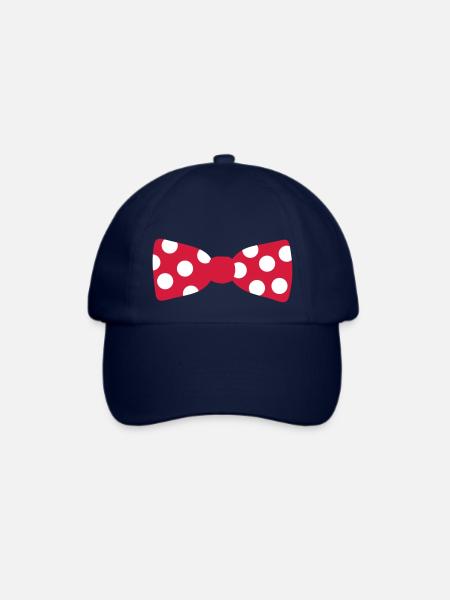 Fliege - Baseballkappe - Blau/Blau