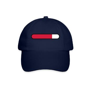 ladebalken leer - Baseballkappe - Blau/Blau - Vorne