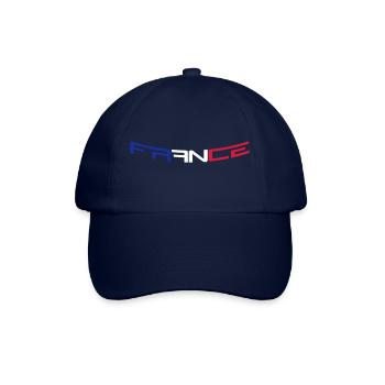 France - Baseballkappe - Blau/Blau - Vorne