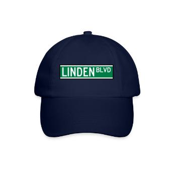 LINDEN BLVD ZEICHEN - Baseballkappe - Blau/Blau - Vorne