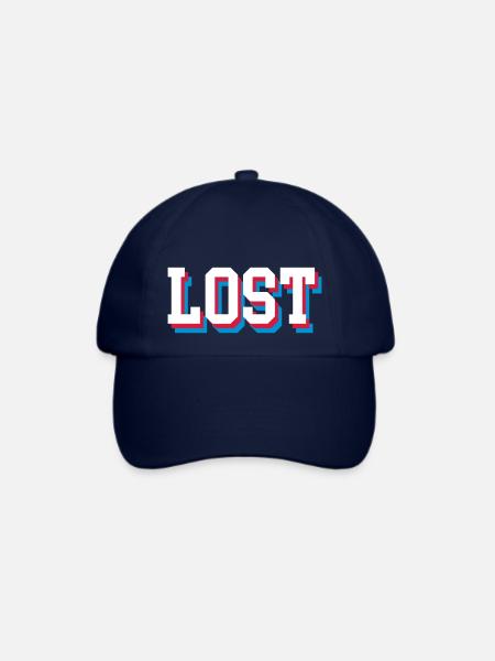 Lost - Baseballkappe - Blau/Blau