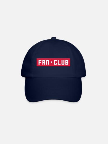 Fan Club - Baseballkappe - Blau/Blau