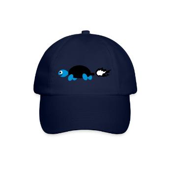 Schildkröte Turbo - Baseballkappe - Blau/Blau - Vorne