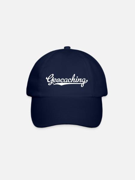 Geocaching - Baseballkappe - Blau/Blau