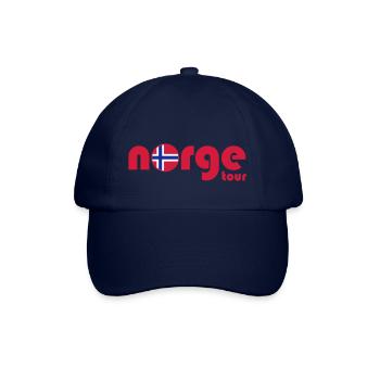 Norwegen Tour Norge - Baseballkappe - Blau/Blau - Vorne