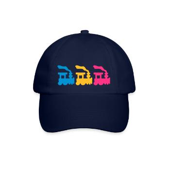 Trains - Baseballkappe - Blau/Blau - Vorne