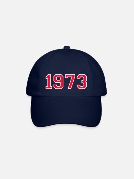 1973 - Baseballkappe - Blau/Blau