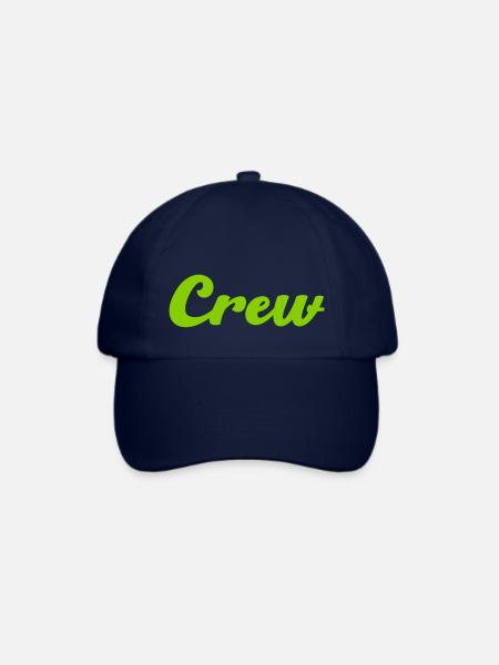 crew - Baseballkappe - Blau/Blau