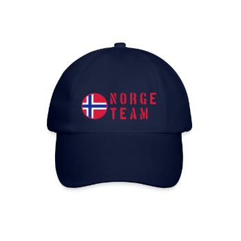 Norge Team Norwegen - Baseballkappe - Blau/Blau - Vorne