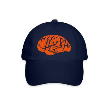 Gehirn gehirn - Baseballkappe - Blau/Blau - Vorne