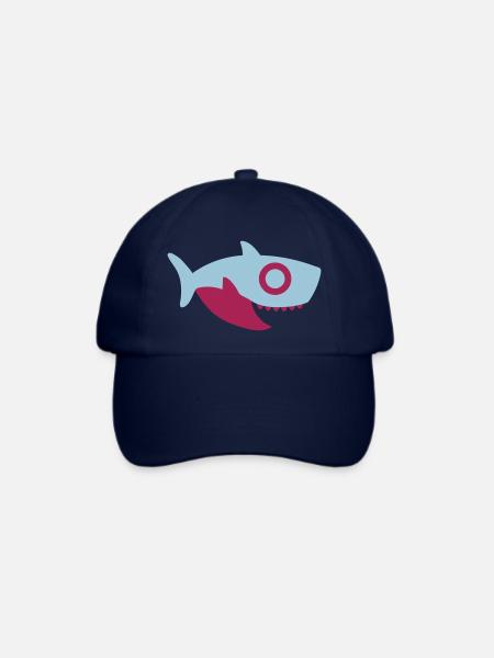 Baby Shark - Baseballkappe - Blau/Blau