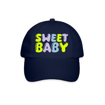 sweet baby - Baseballkappe - Blau/Blau - Vorne