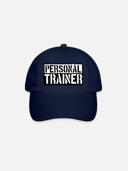 Bodybuilder Personal Trainer - Baseballkappe - Blau/Blau