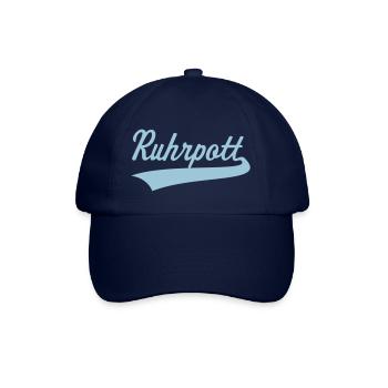 Ruhrpott (Ruhrgebiet / Kohlenpott / Ruhrstadt /1C) - Baseballkappe - Blau/Blau - Vorne