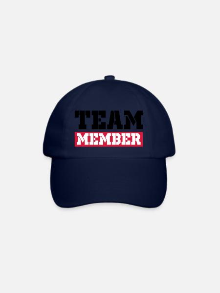 Team Mitglied - Baseballkappe - Blau/Blau