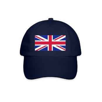 union jack - Baseballkappe - Blau/Blau - Vorne