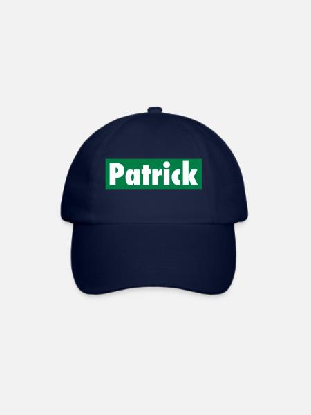 Patrick - Baseballkappe - Blau/Blau