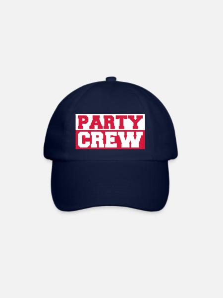 Party Crew - Baseballkappe - Blau/Blau