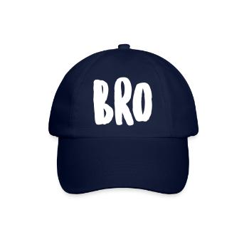 bro - Baseballkappe - Blau/Blau - Vorne