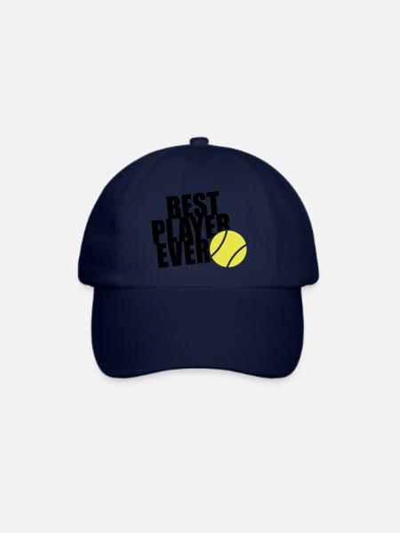 BEST TENNIS PLAYER EVER 2C - Baseballkappe - Blau/Blau