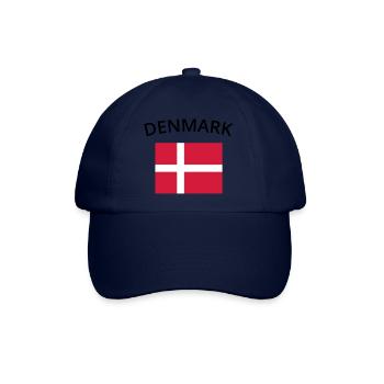 denmark - Baseballkappe - Blau/Blau - Vorne