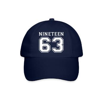1963 - Baseballkappe - Blau/Blau - Vorne
