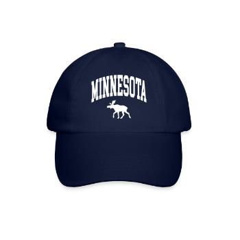 Minnesota - Baseballkappe - Blau/Blau - Vorne