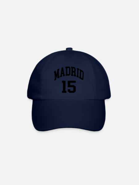 Madrid 15 - Baseballkappe - Blau/Blau