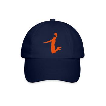 Basketballspieler Basketballspieler dunk - Baseballkappe - Blau/Blau - Vorne