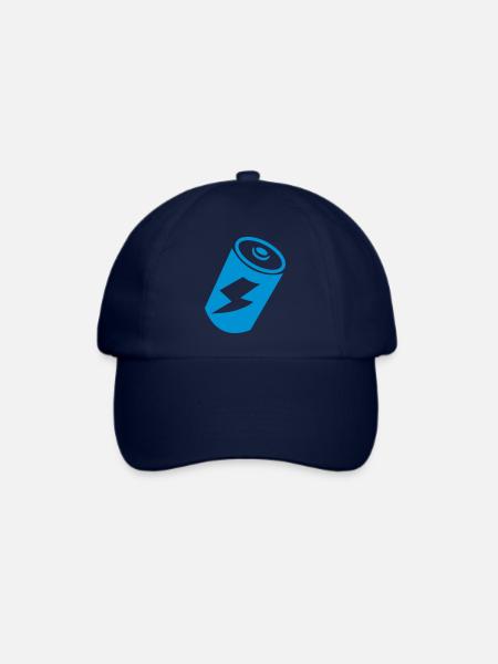 batterie - Baseballkappe - Blau/Blau