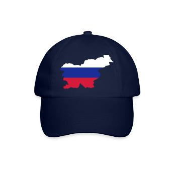 Slowenien - Baseballkappe - Blau/Blau - Vorne