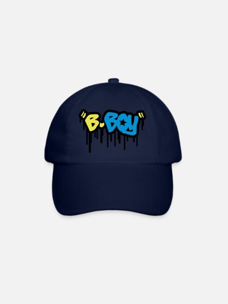 b_boy_t3 - Baseballkappe - Blau/Blau