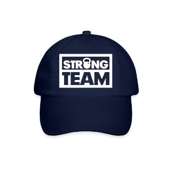 Strong Team - Baseballkappe - Blau/Blau - Vorne