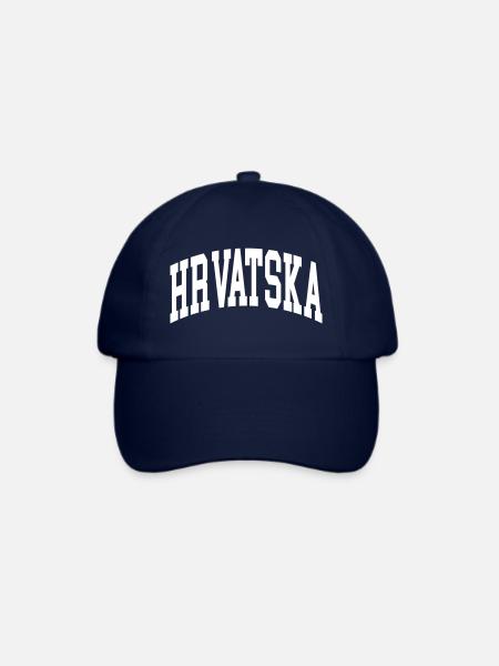 Kroatien - Baseballkappe - Blau/Blau