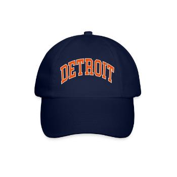 Detroit - Baseballkappe - Blau/Blau - Vorne