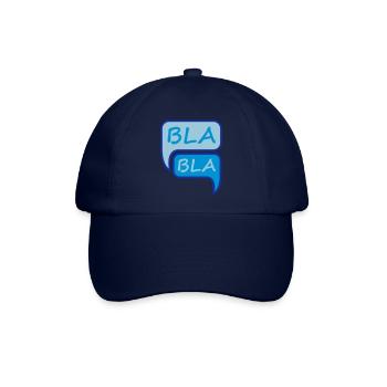 Bla Bla Design - Baseballkappe - Blau/Blau - Vorne